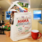 Todo Nuestro Corazon Bolsa de Tela Personalizada